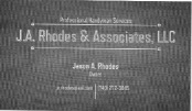 J.A. Rhodes & Associates, LLC