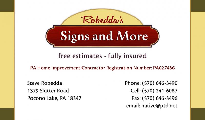 Robedda’s Signs and More