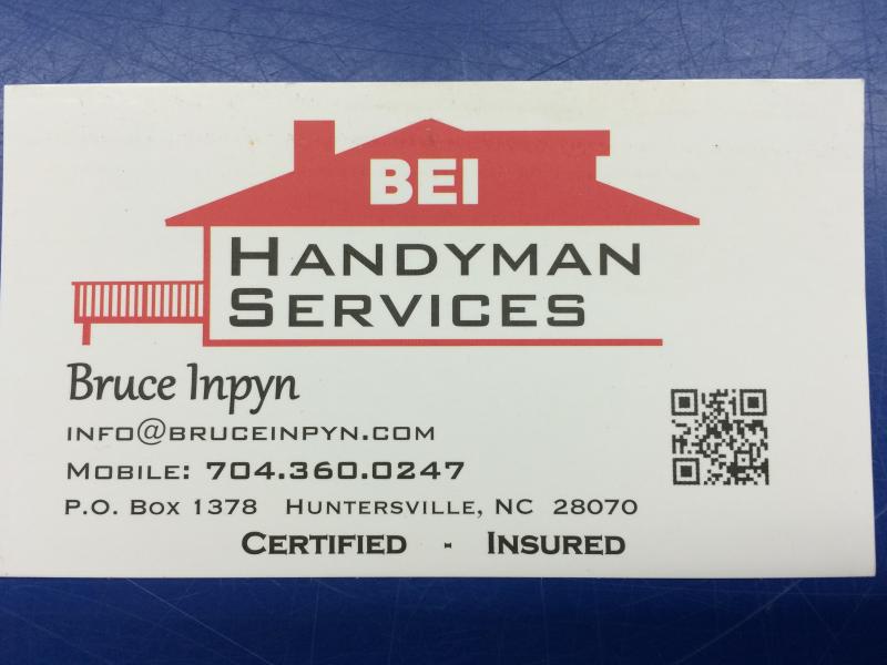 BEI Handyman Services, FHG