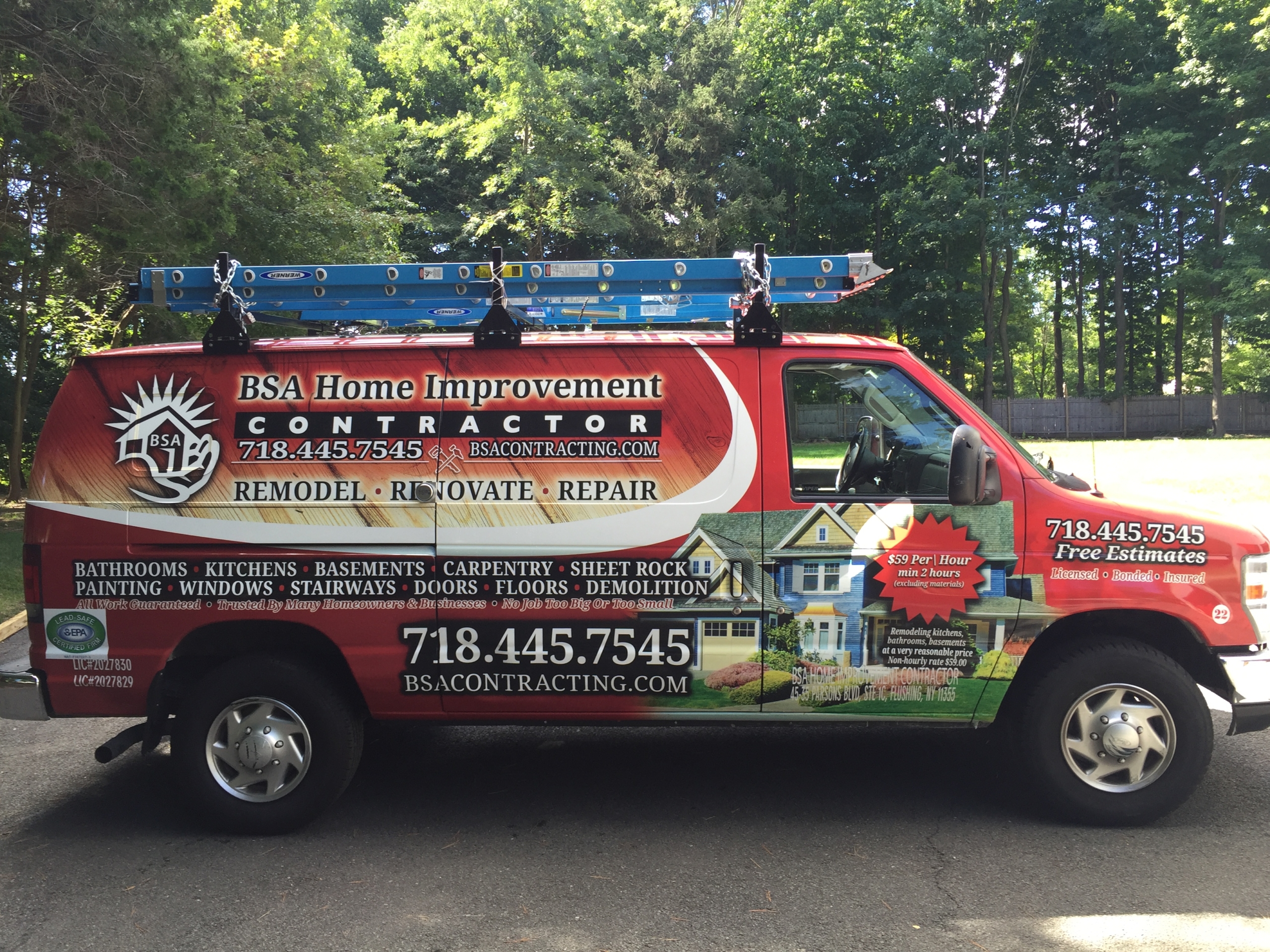 BSA Home Improvement Contractor / Handyman S Corp.       Flushing N Y, (718) 445-7545